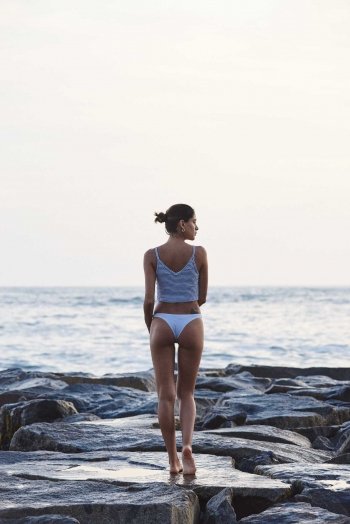 model Alessandra Paccini swimsuit