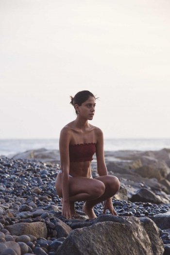 model Alessandra Paccini swimsuit
