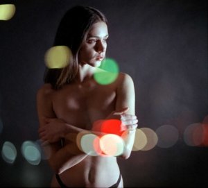 model Nausicaa Yami implied topless by Zeno Gill