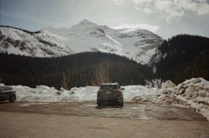 The Rocky Mountains by Winston Plante car